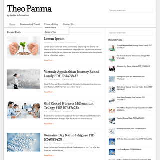 Theo Panma â€“ up to date information