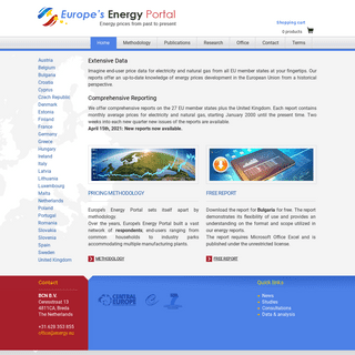 Europe`s Energy Portal Â» Natural Gas and Electricity Prices From Past to Present
