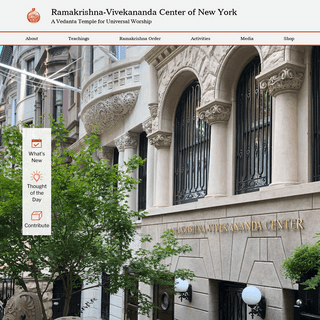 Ramakrishna-Vivekananda Center of New York - Vedanta - Yoga - New York, NY