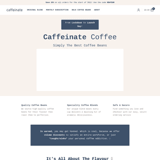A complete backup of https://caffeinate.co.uk