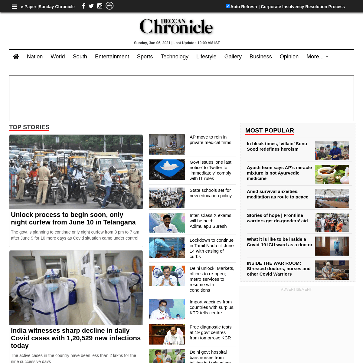 A complete backup of https://deccanchronicle.com