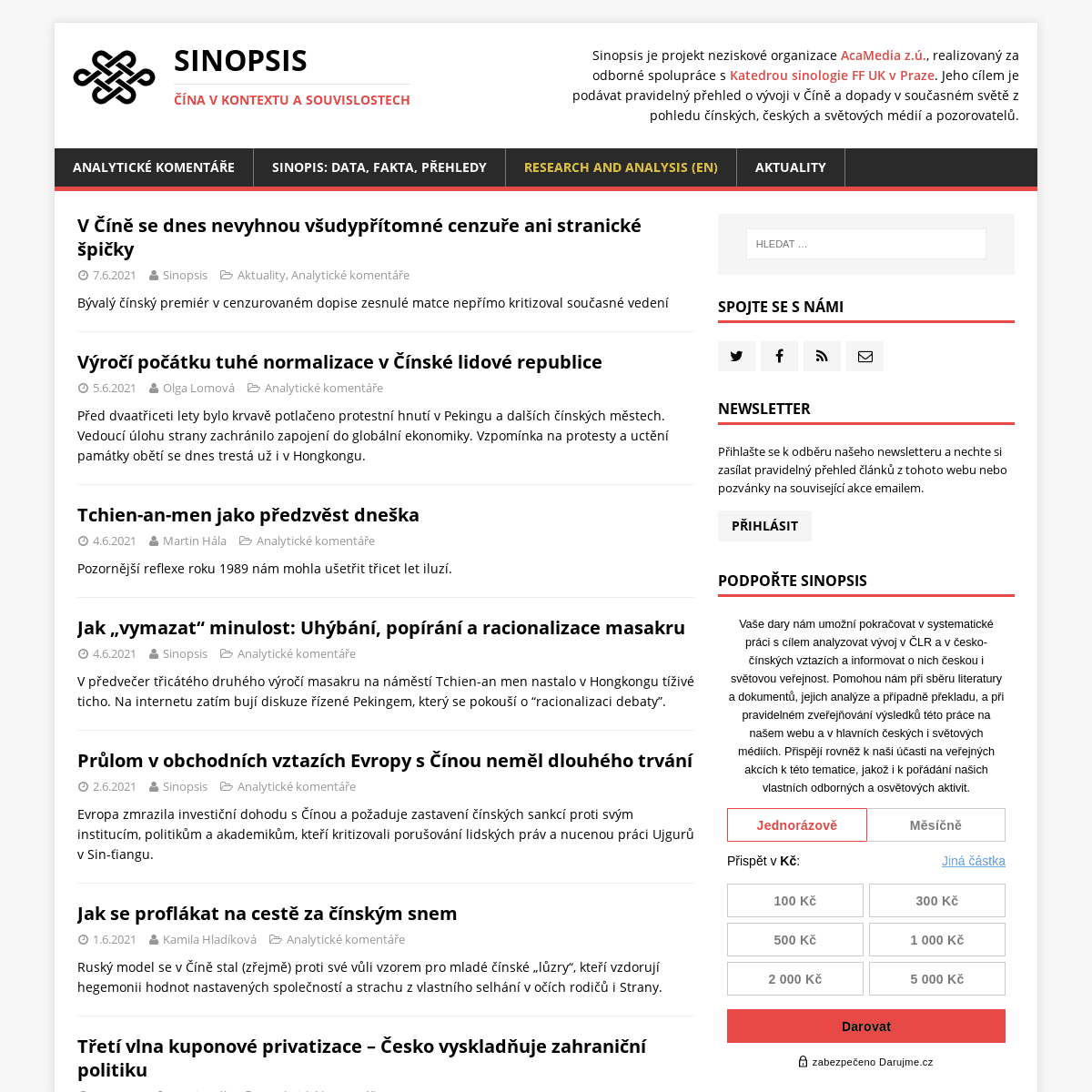 A complete backup of https://sinopsis.cz