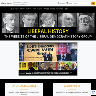 Liberal History â€“ The website of the Liberal Democrat History Group