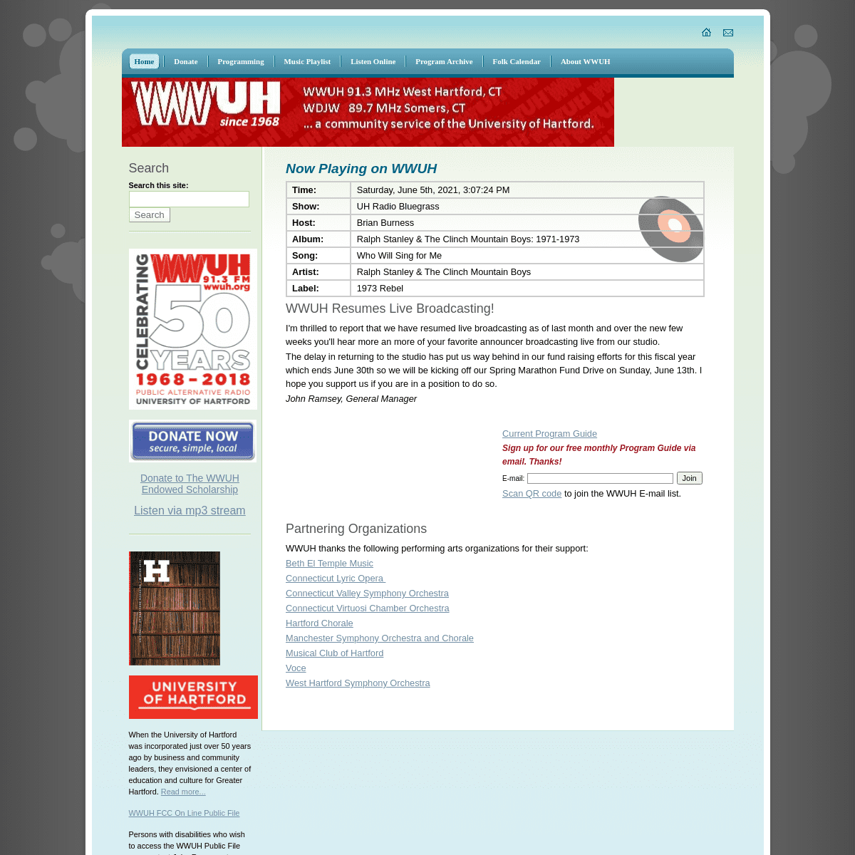 A complete backup of https://wwuh.org