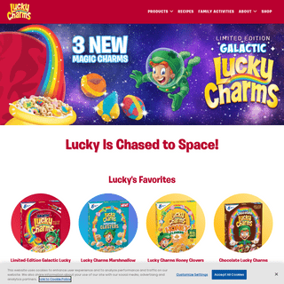 A complete backup of https://luckycharms.com