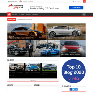 Automotive Blog â€“ Automotive Blog brings you the latest news, car reviews and information on the automotive industry.