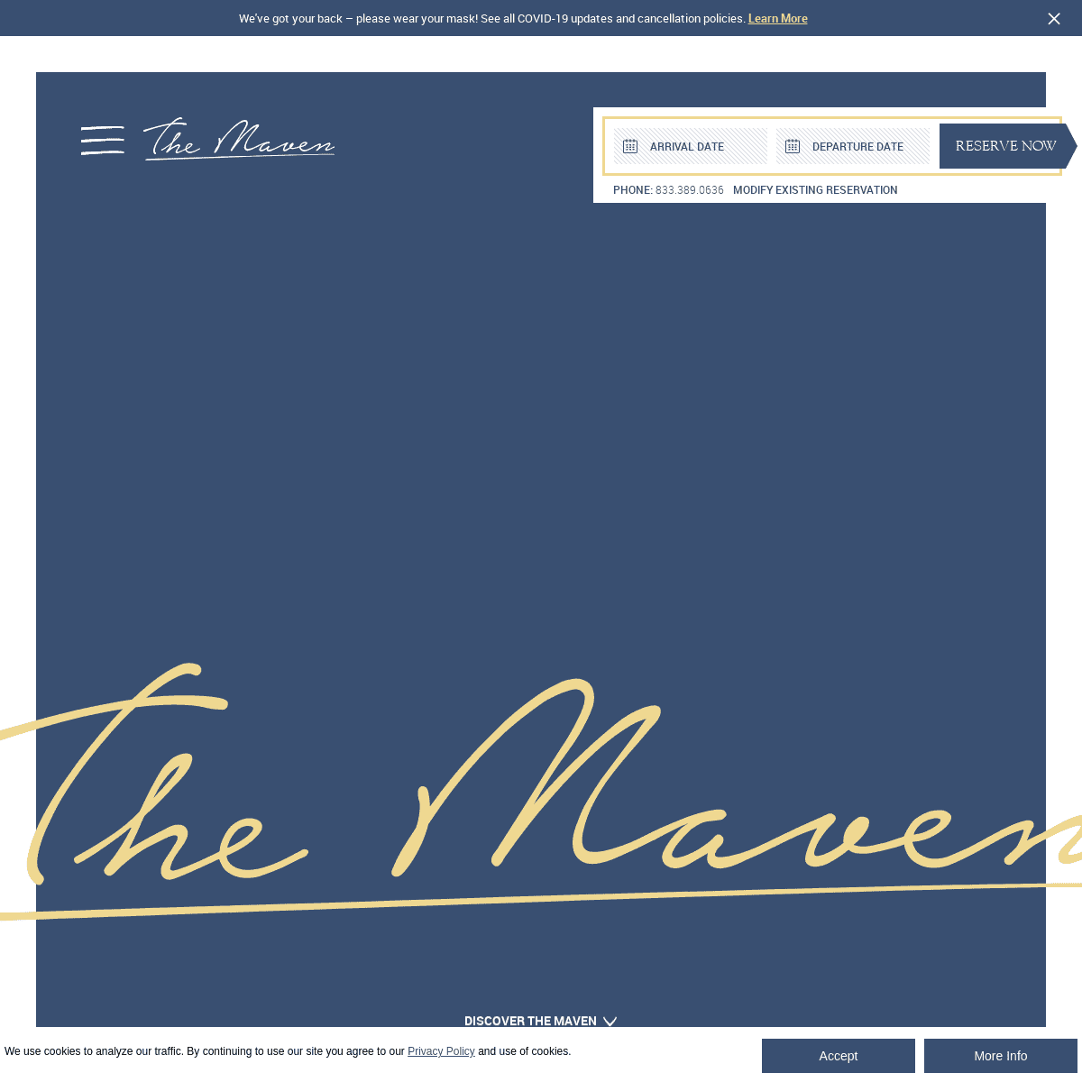 A complete backup of https://themavenhotel.com