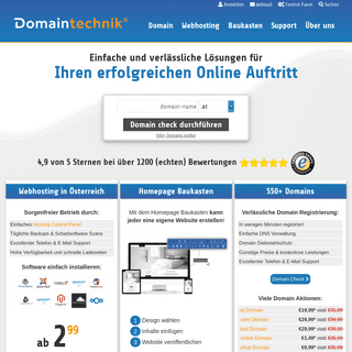 A complete backup of https://domaintechnik.at