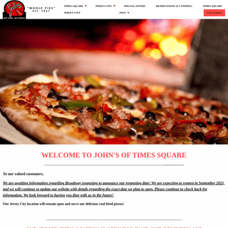 A complete backup of https://johnspizzerianyc.com