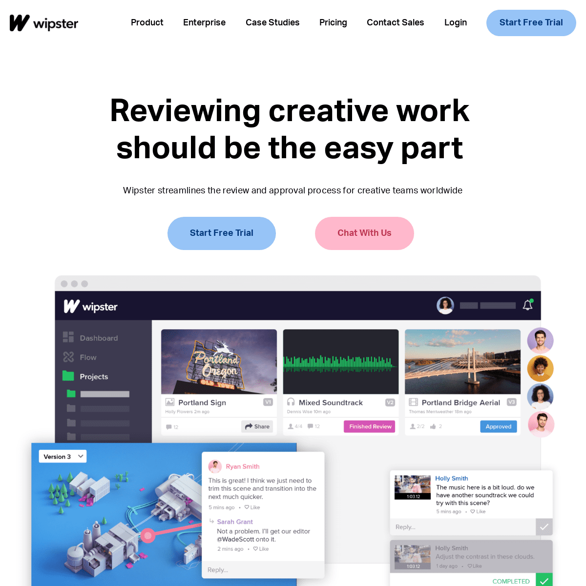 Review and Collaboration Software for Creatives