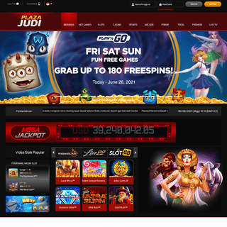 Situs Judi Slot Online & Casino Online Terpercaya -PlazaJudi