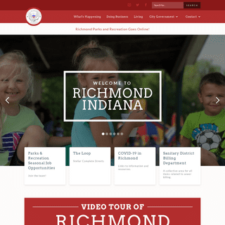 A complete backup of https://www.richmondindiana.gov/
