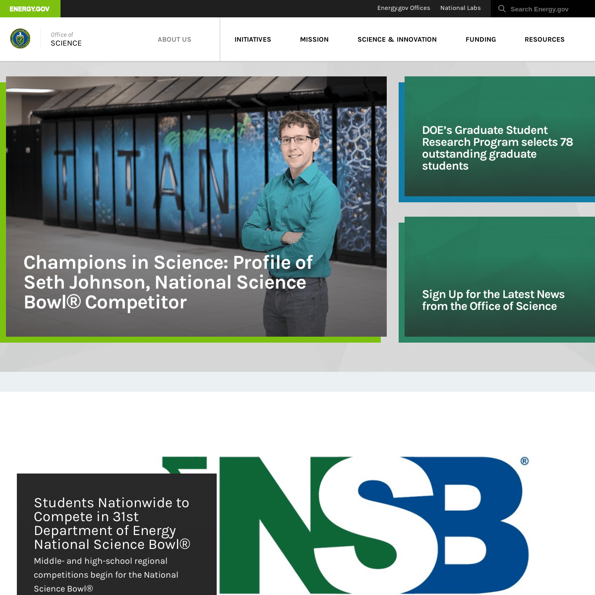 A complete backup of https://www.energy.gov/science/office-science
