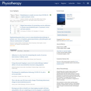 A complete backup of https://physiotherapyjournal.com
