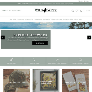 Wild Wings- Nature Inspired Art and DÃ©cor - Wild Wings LLC