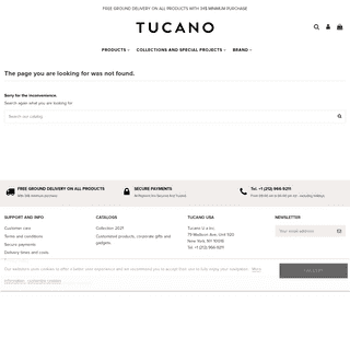A complete backup of https://tucano.com
