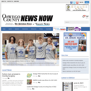 oswegocountynewsnow.com - Powered by the local newsrooms of The Palladium-Times and Valley News