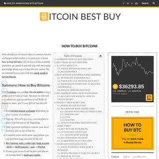 Buying Bitcoins Online- How and Where to Get BTC - BitcoinBestBuy