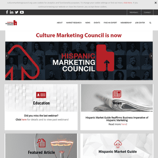 A complete backup of https://culturemarketingcouncil.org