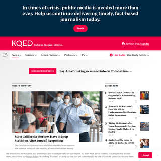 A complete backup of https://kqed.org