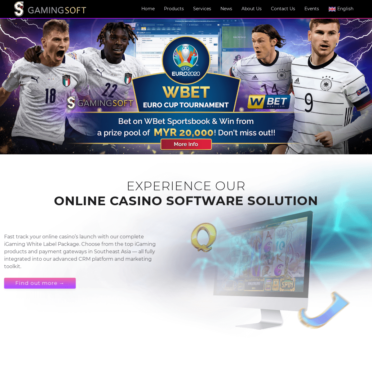 White Label Casino Provider - Casino Software - GamingSoft