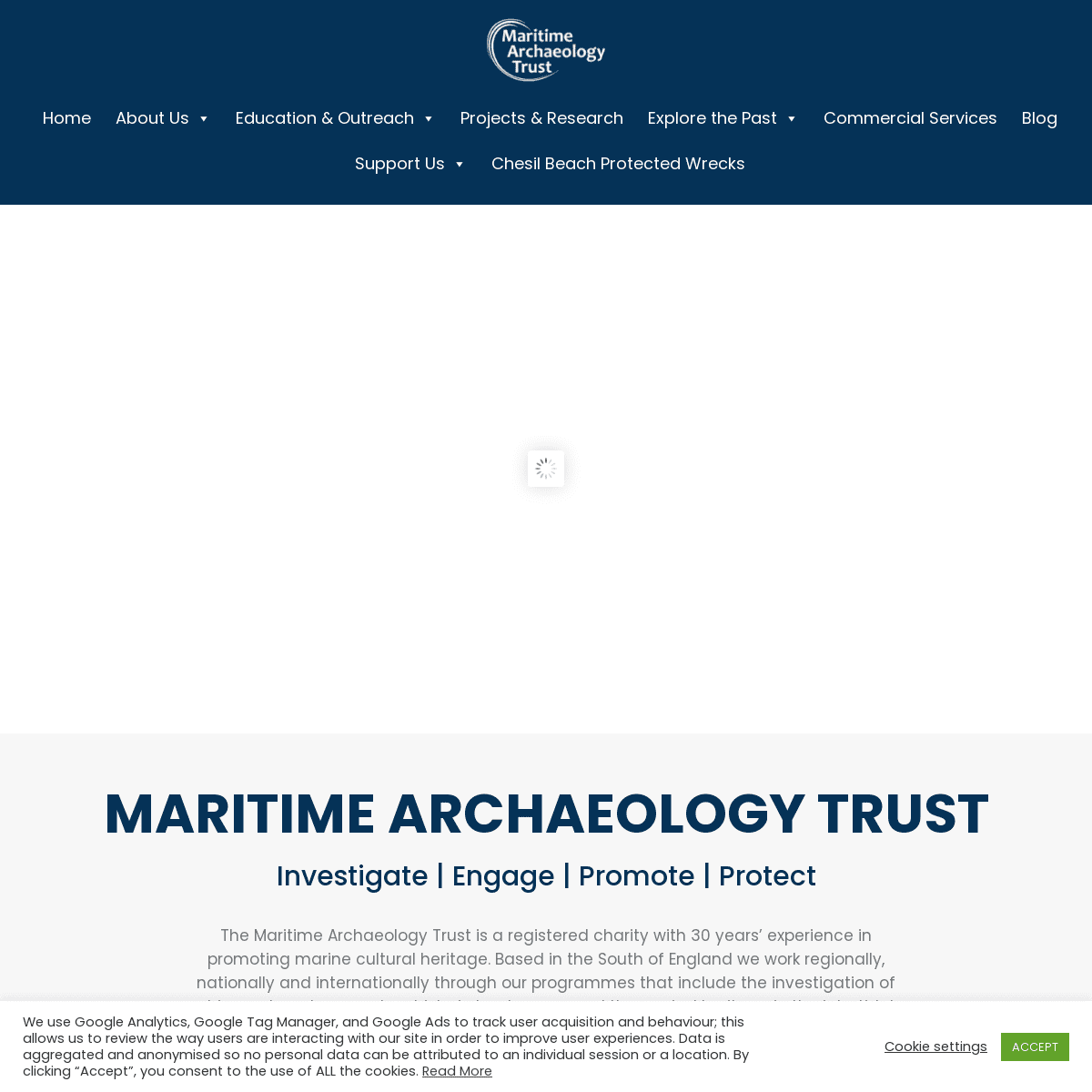 A complete backup of https://maritimearchaeologytrust.org