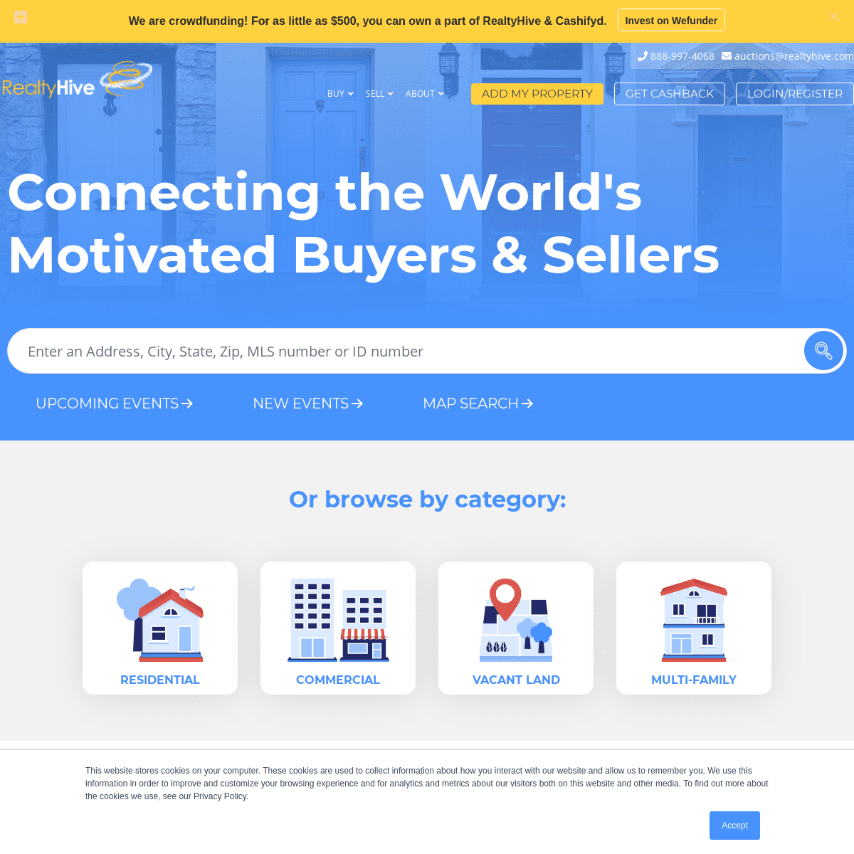 A complete backup of https://realtyhive.com
