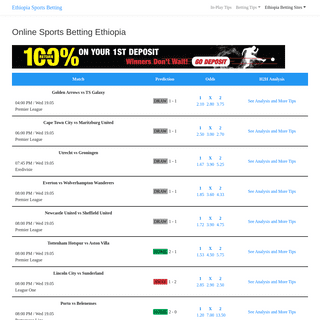 Online Sports Betting Ethiopia