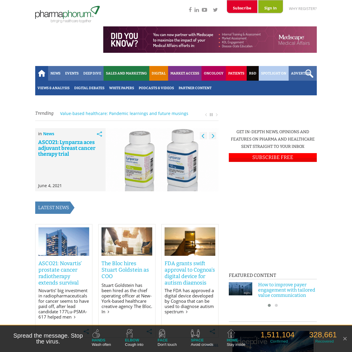 A complete backup of https://pharmaphorum.com