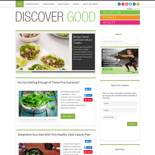 A complete backup of https://discovergoodnutrition.com
