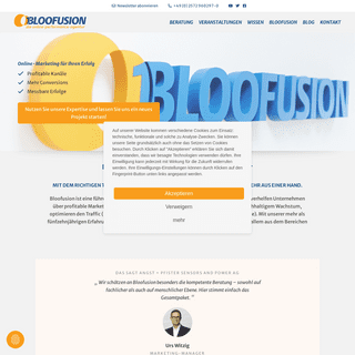 A complete backup of https://bloofusion.de