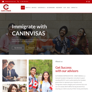 A complete backup of https://caninvisas.com