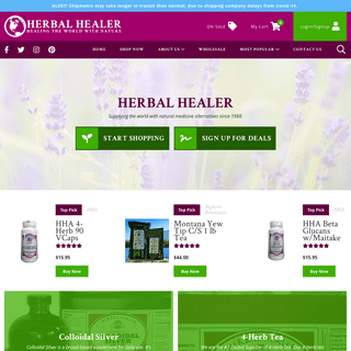 Herbal Healer - Healing the World With Nature