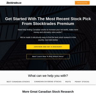 A complete backup of https://stocktrades.ca