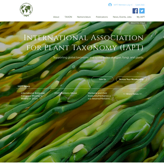 IAPT - International Association for Plant Taxonomy