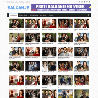 BALKANJE - Turske Serije - Spanske Serije - Download - Filmovi