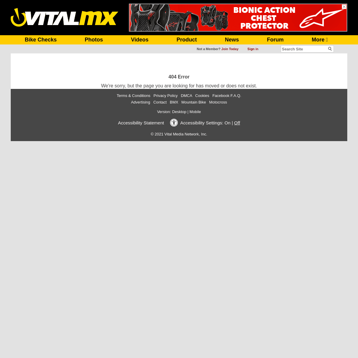A complete backup of https://www.vitalmx.com/forums/Moto-Related