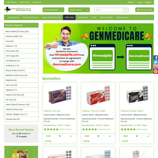 GenMedicare Best online Drugstore - Cheapest Mail order pharmacy